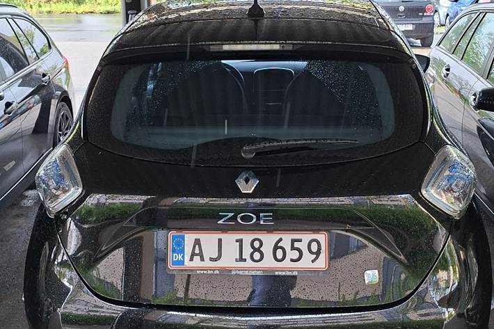 Sort Renault Zoe fra 2013