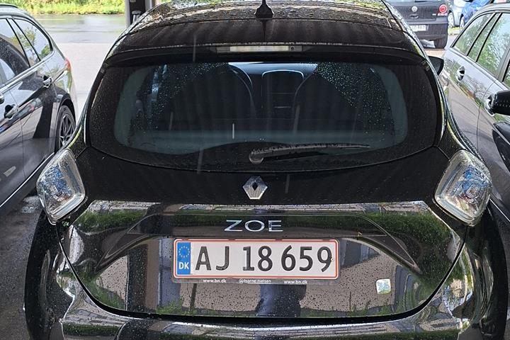 Sort Renault Zoe fra 2013