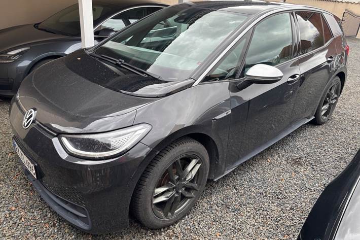 Grå VW ID.3 fra 2020 set udefra