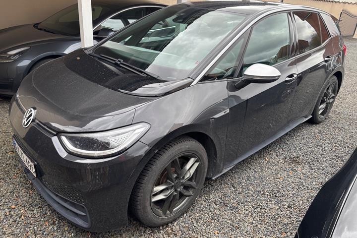 Grå VW ID.3 fra 2020 set udefra