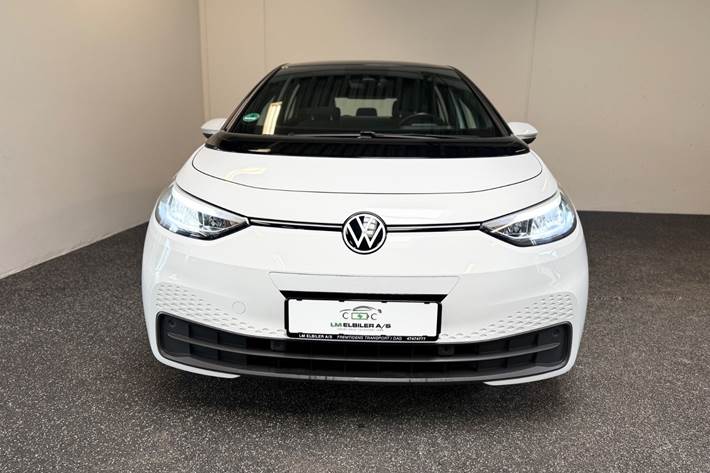 Hvid VW ID.3 fra 2023