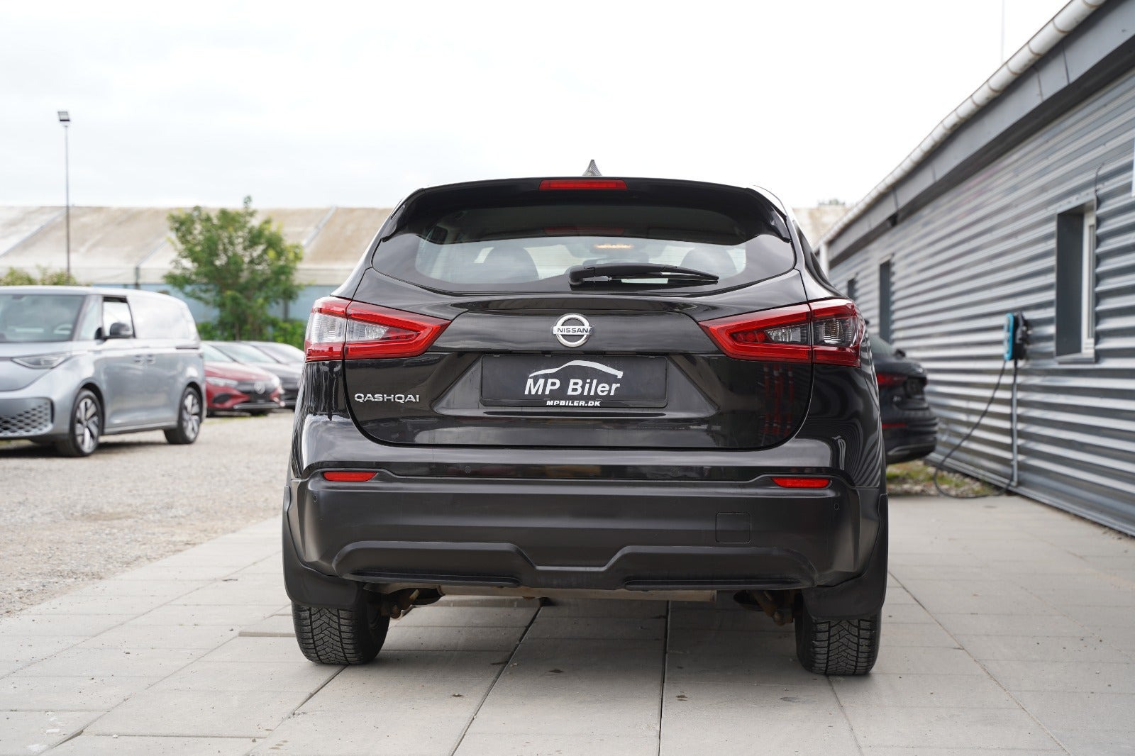 Sort Nissan Qashqai fra 2018