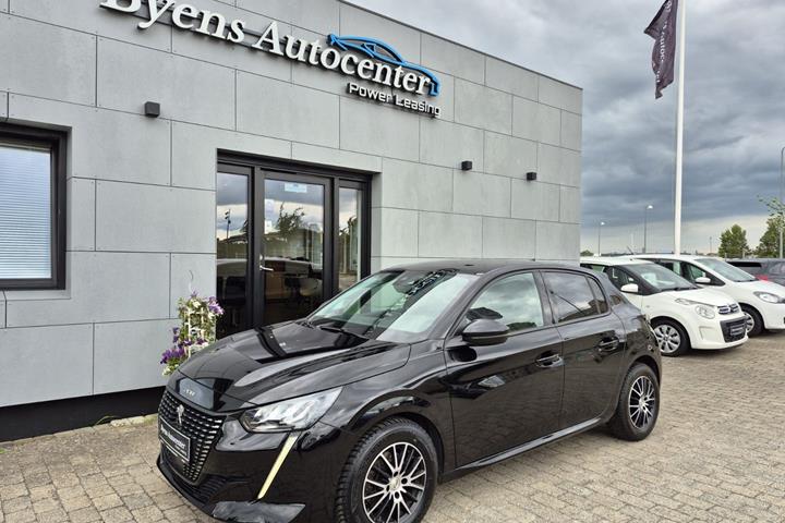 Sort Peugeot 208 fra 2020