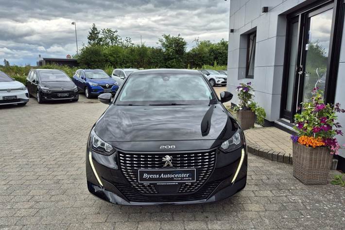 Sort Peugeot 208 fra 2020