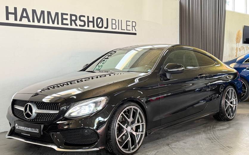 Mercedes C220 d 2,2 AMG Line Coupé aut.