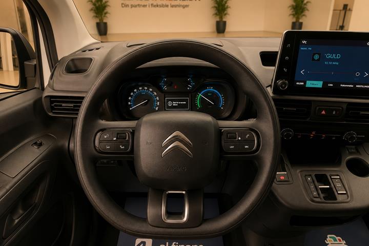 Hvid Citroën ë-Berlingo fra 2024