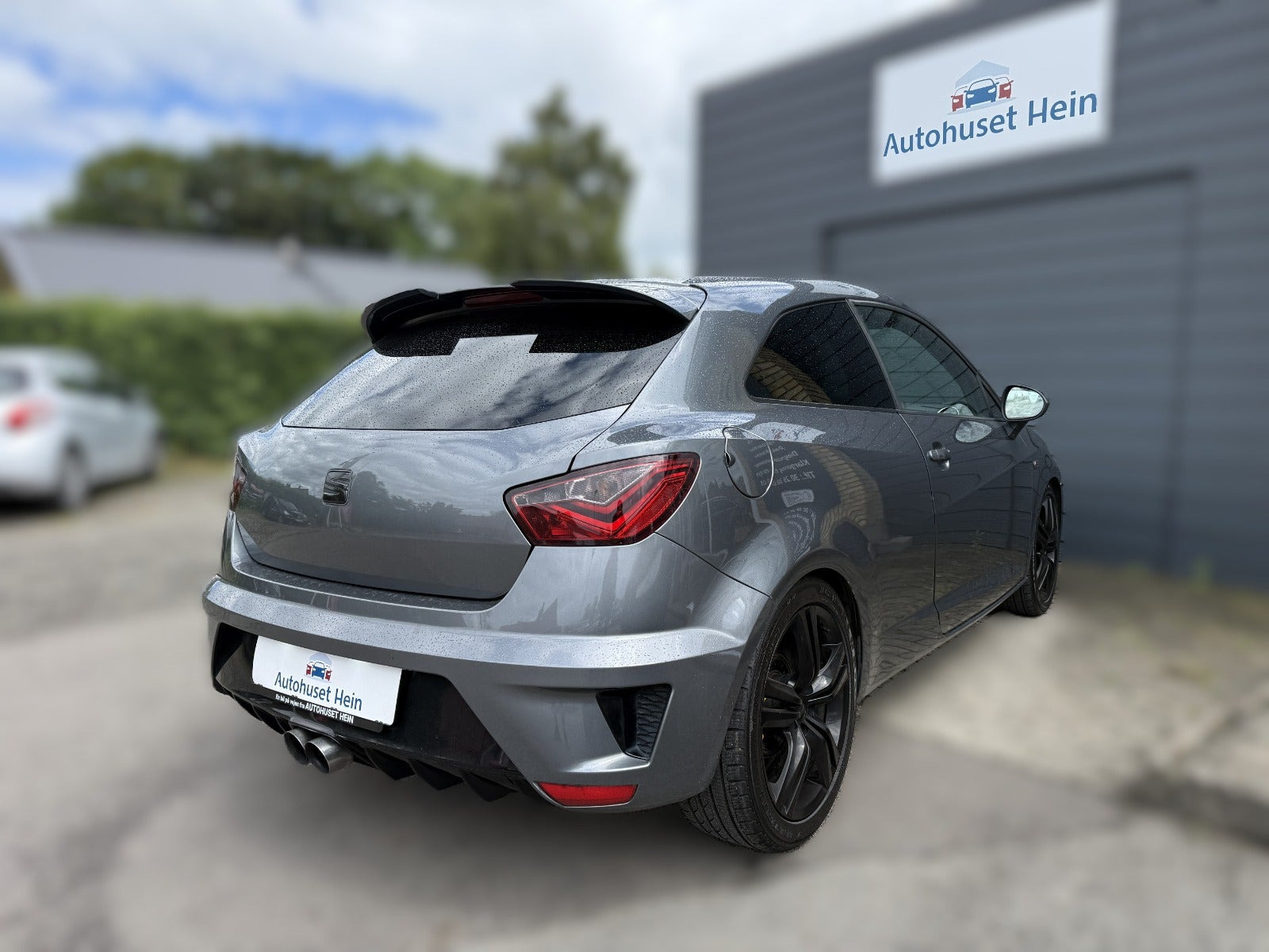 Grå Seat Ibiza fra 2017
