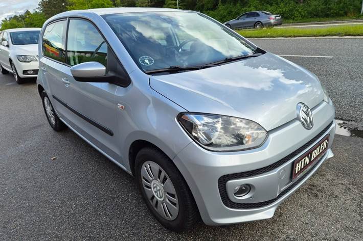 Sølv VW UP! fra 2013