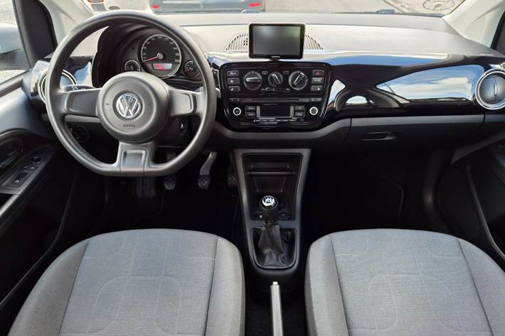 Sølv VW UP! fra 2013