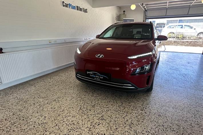 Grøn Hyundai Kona fra 2021