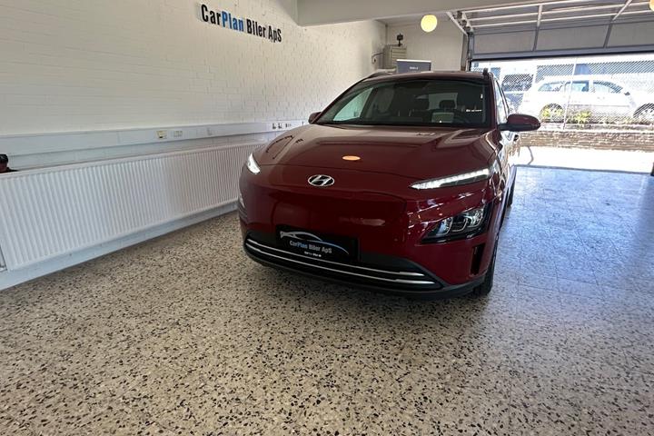 Grøn Hyundai Kona fra 2021