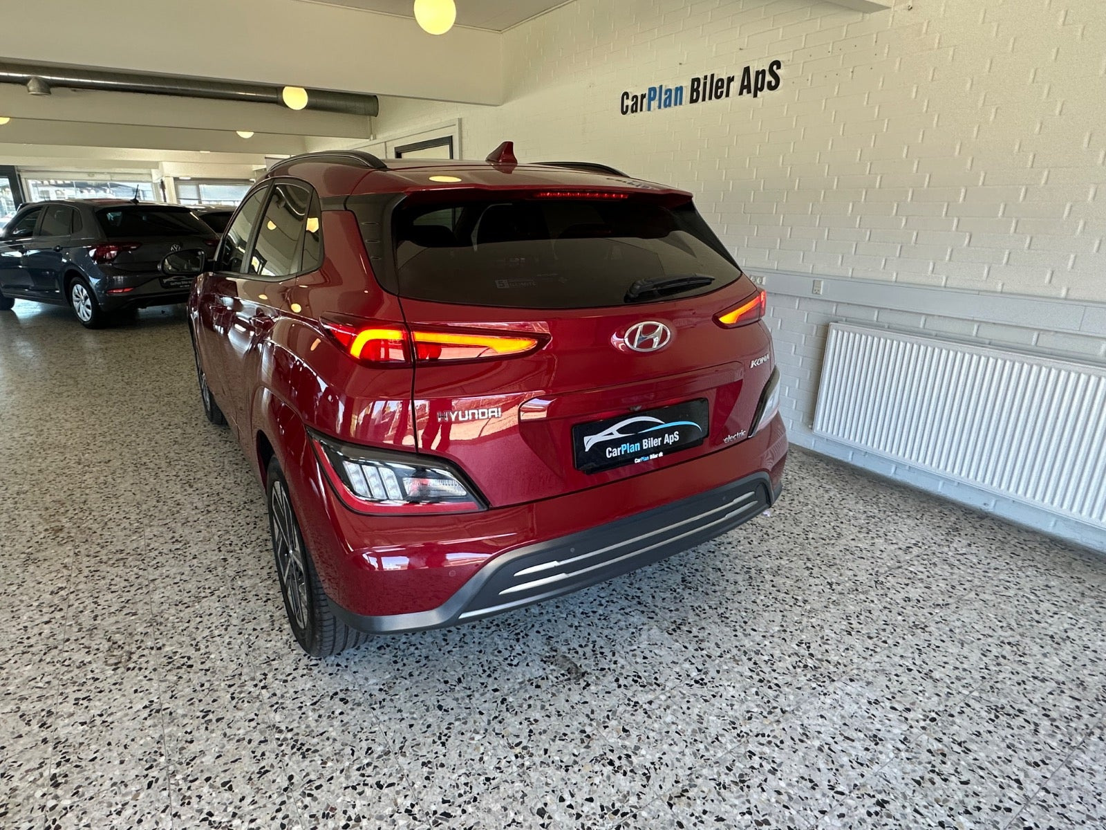 Grøn Hyundai Kona fra 2021