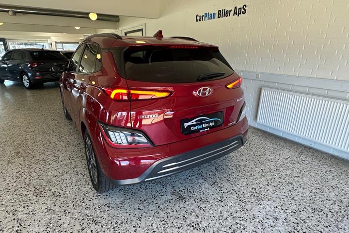 Grøn Hyundai Kona fra 2021