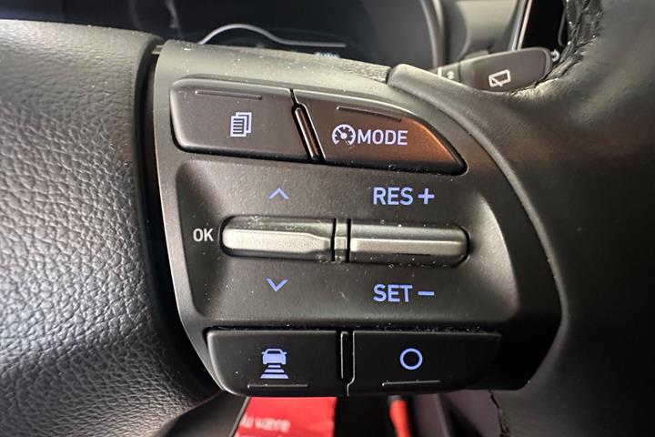 Grøn Hyundai Kona fra 2021