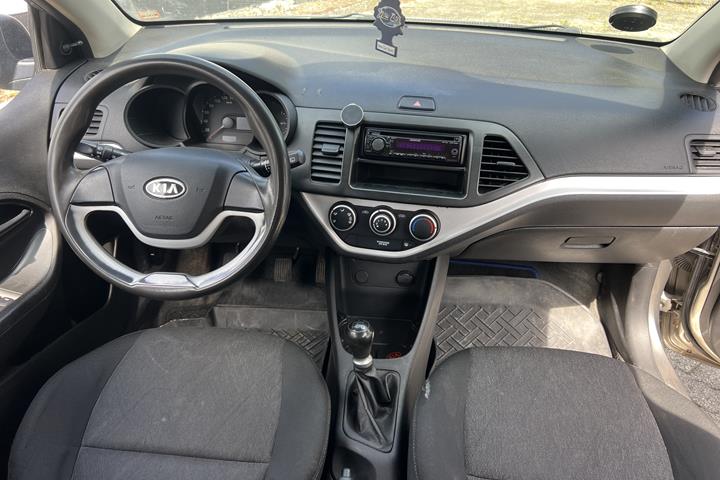 Grå Kia Picanto fra 2011