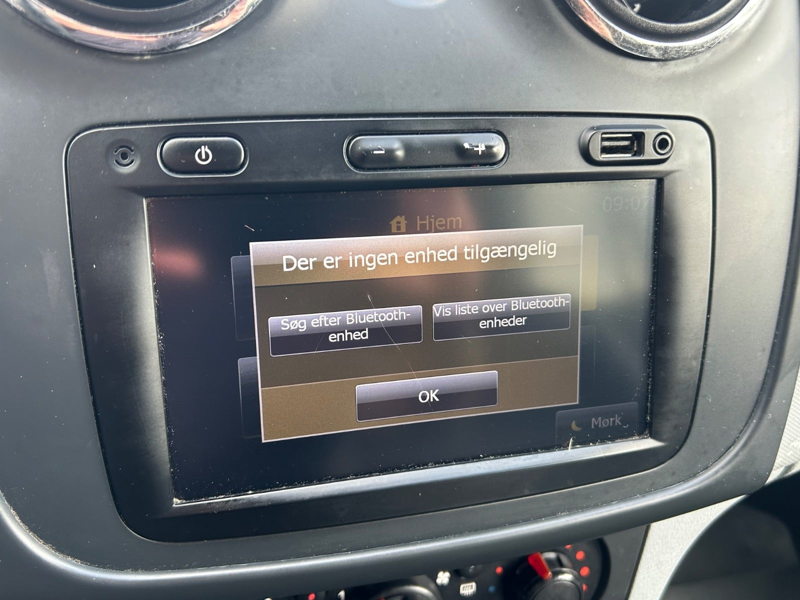 Sort Dacia Sandero fra 2014