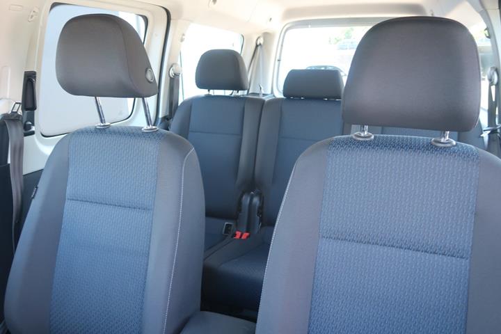 Sølv VW e-Caddy Maxi fra 2021