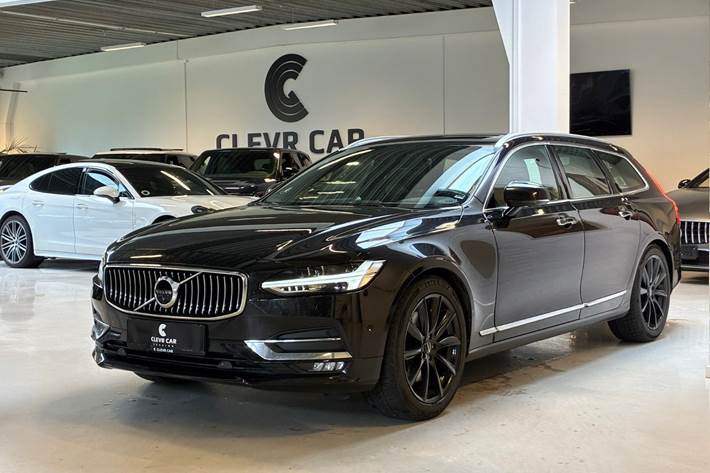 Sort Volvo V90 fra 2016