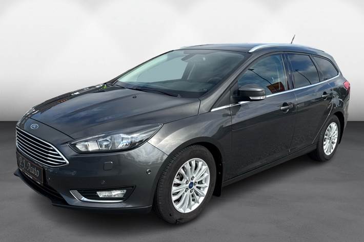 Grå Ford Focus fra 2017