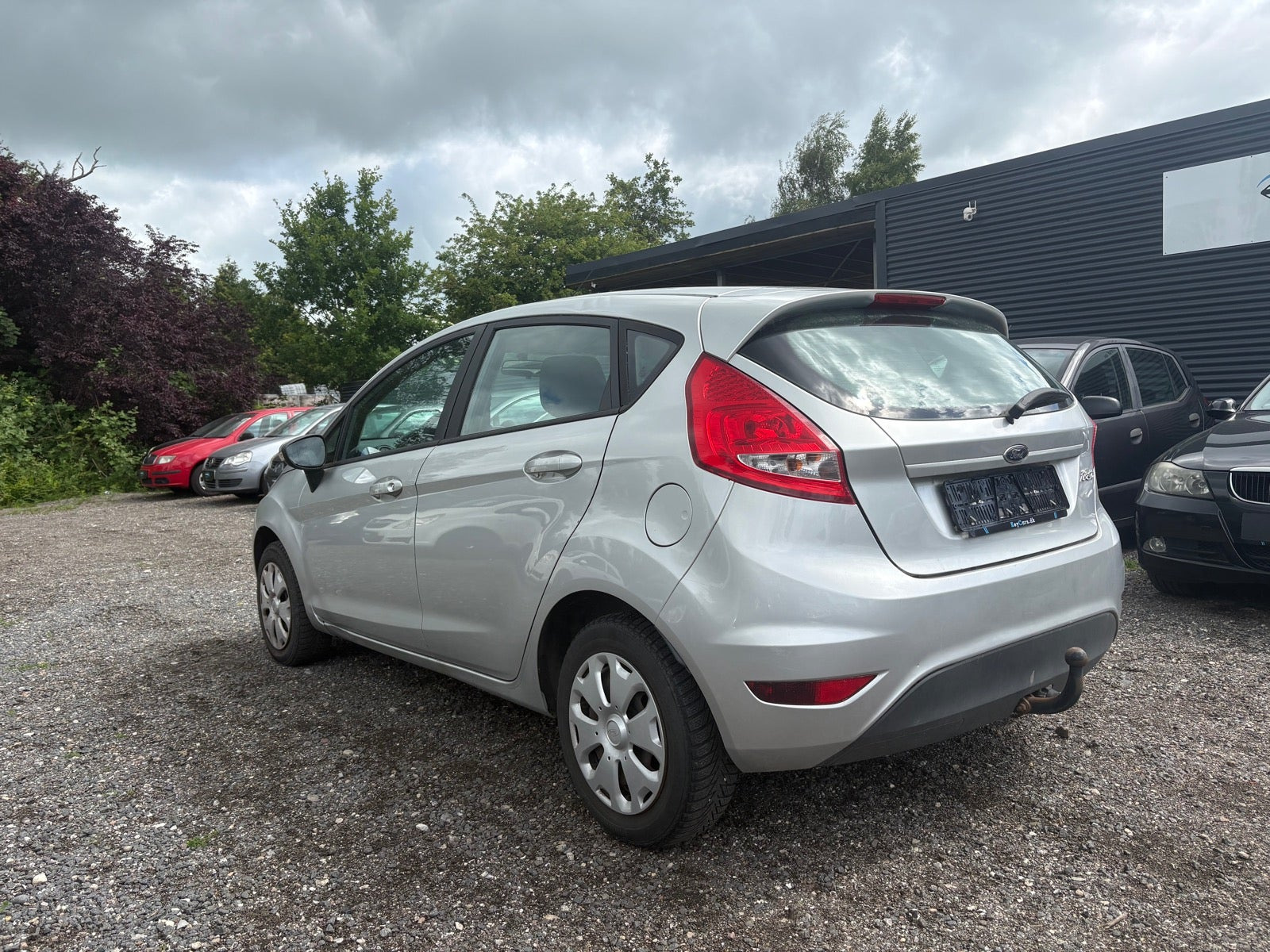 Sølv Ford Fiesta fra 2010