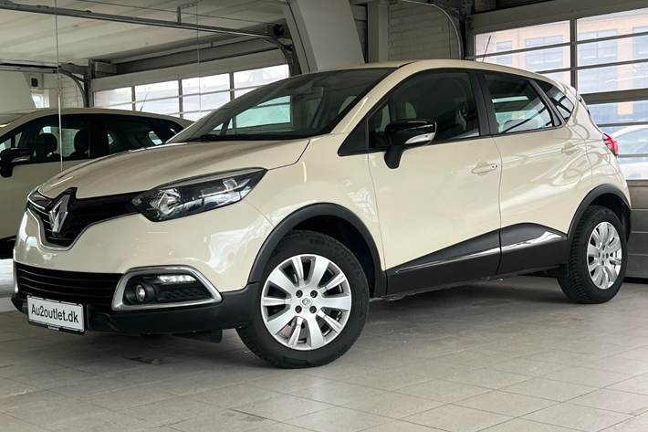 Hvid Renault Captur fra 2016
