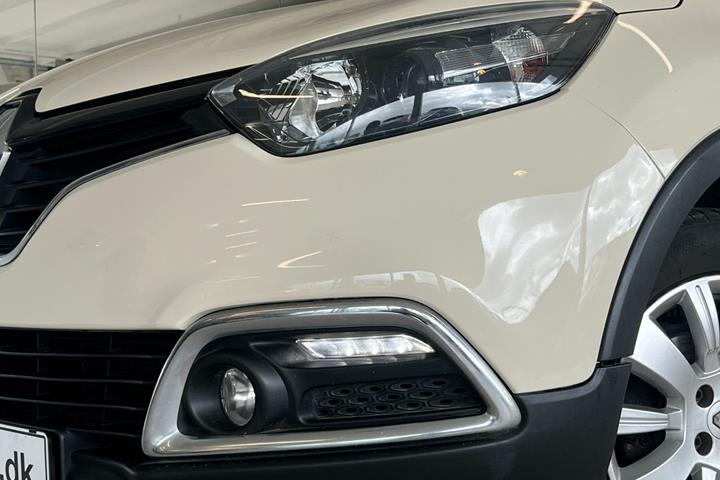 Hvid Renault Captur fra 2016