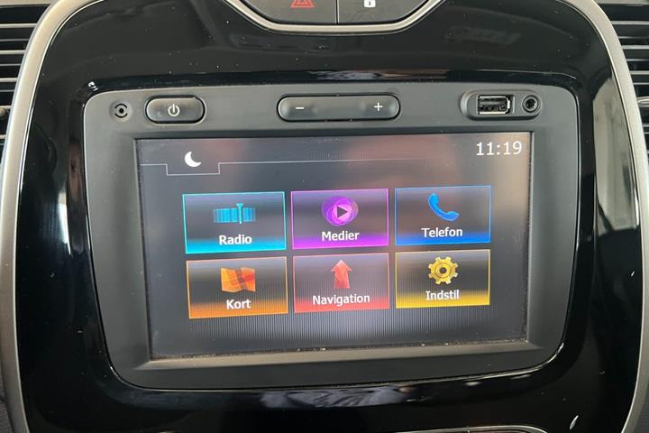 Hvid Renault Captur fra 2016