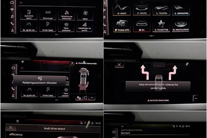 Grå Audi A3 fra 2020
