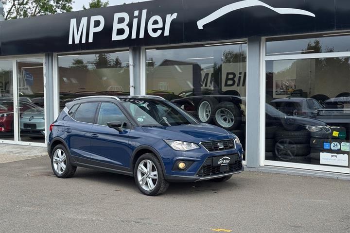 Blå Seat Arona fra 2018
