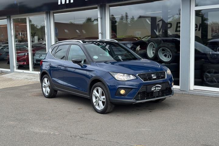 Blå Seat Arona fra 2018