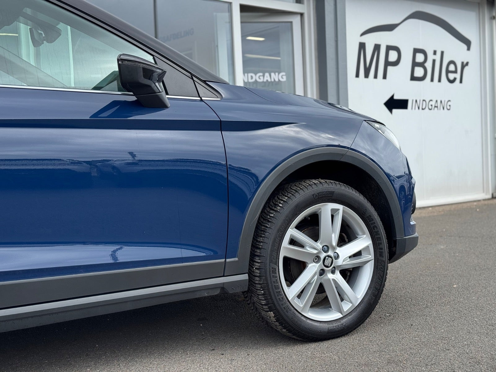 Blå Seat Arona fra 2018