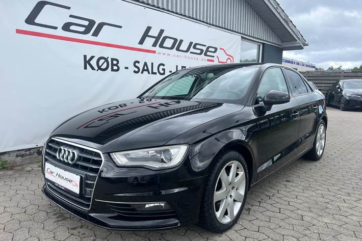 Sort Audi A3 fra 2014
