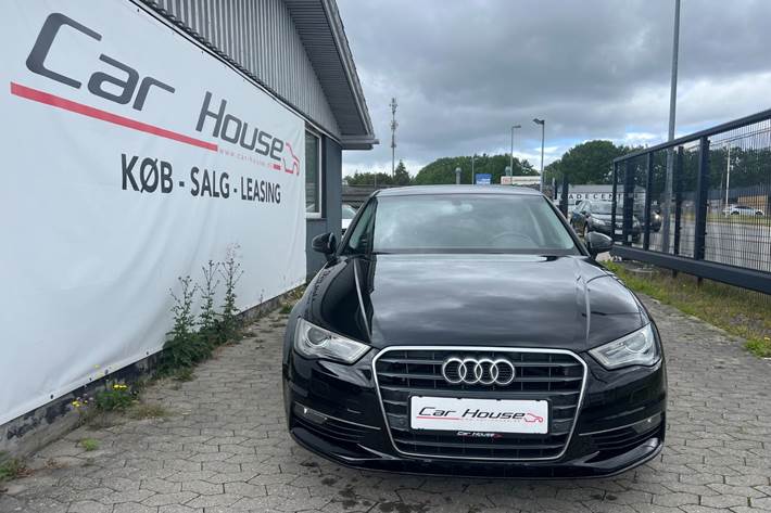 Sort Audi A3 fra 2014