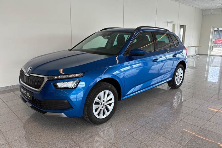 Blå Skoda Kamiq fra 2023