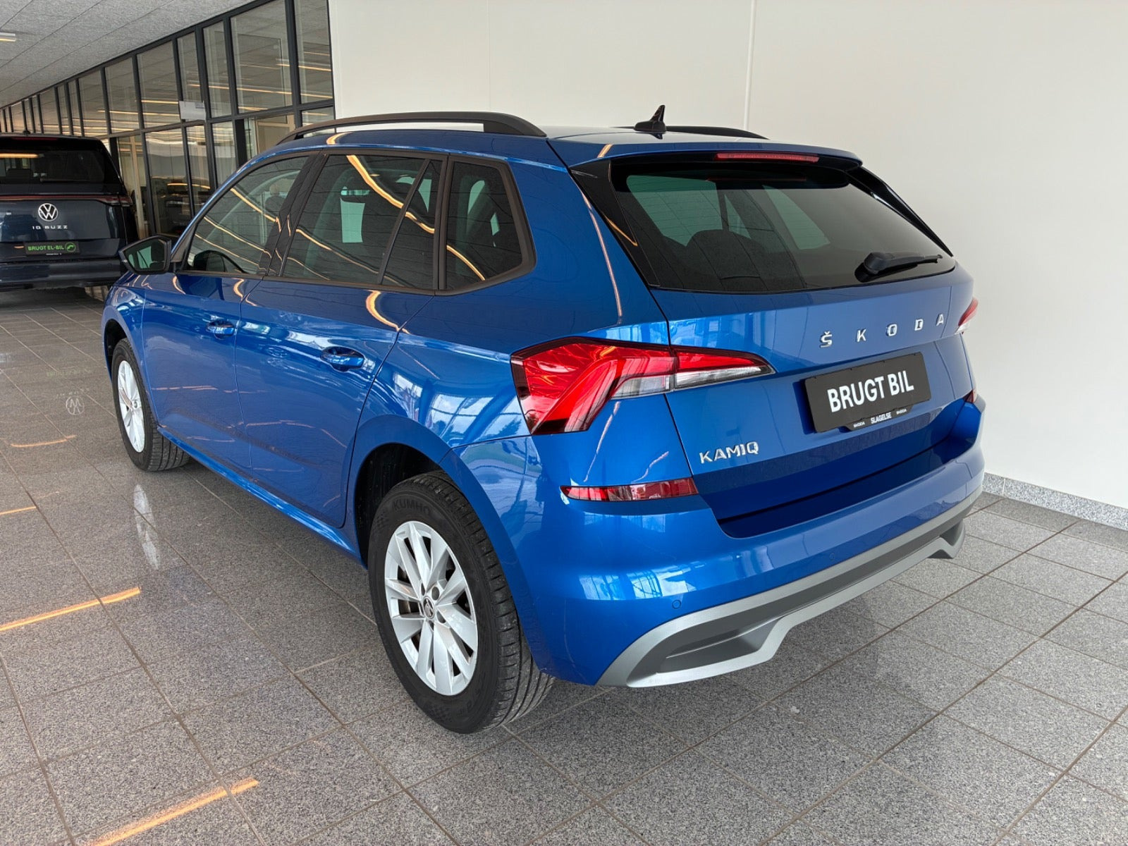 Blå Skoda Kamiq fra 2023