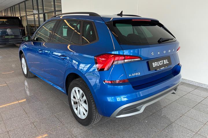 Blå Skoda Kamiq fra 2023