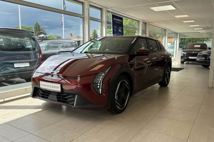 Rød Kia EV4 fra 2026
