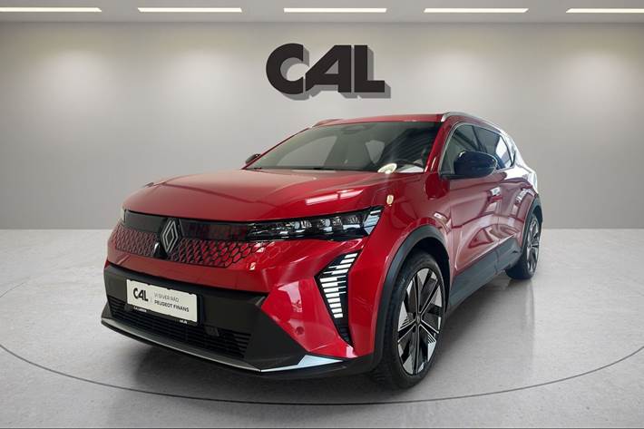 Rød Renault Scénic fra 2024