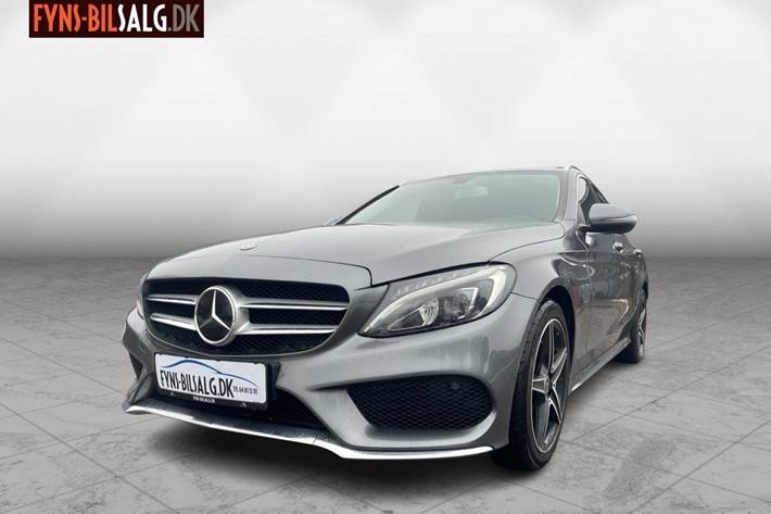 Sort Mercedes C220 d fra 2018
