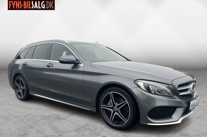 Sort Mercedes C220 d fra 2018