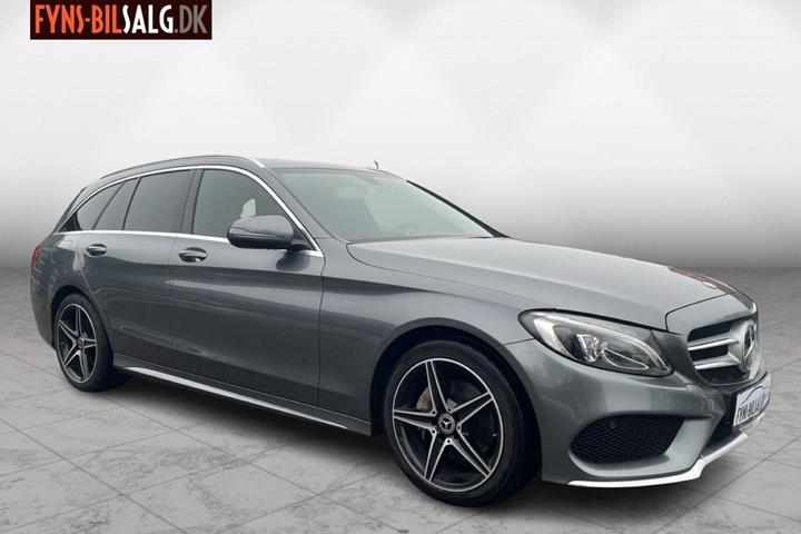 Sort Mercedes C220 d fra 2018