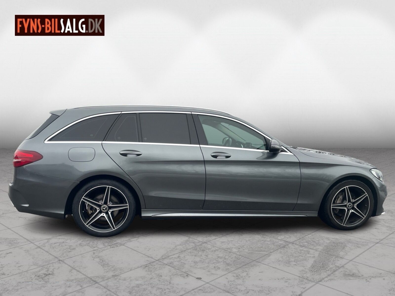 Sort Mercedes C220 d fra 2018