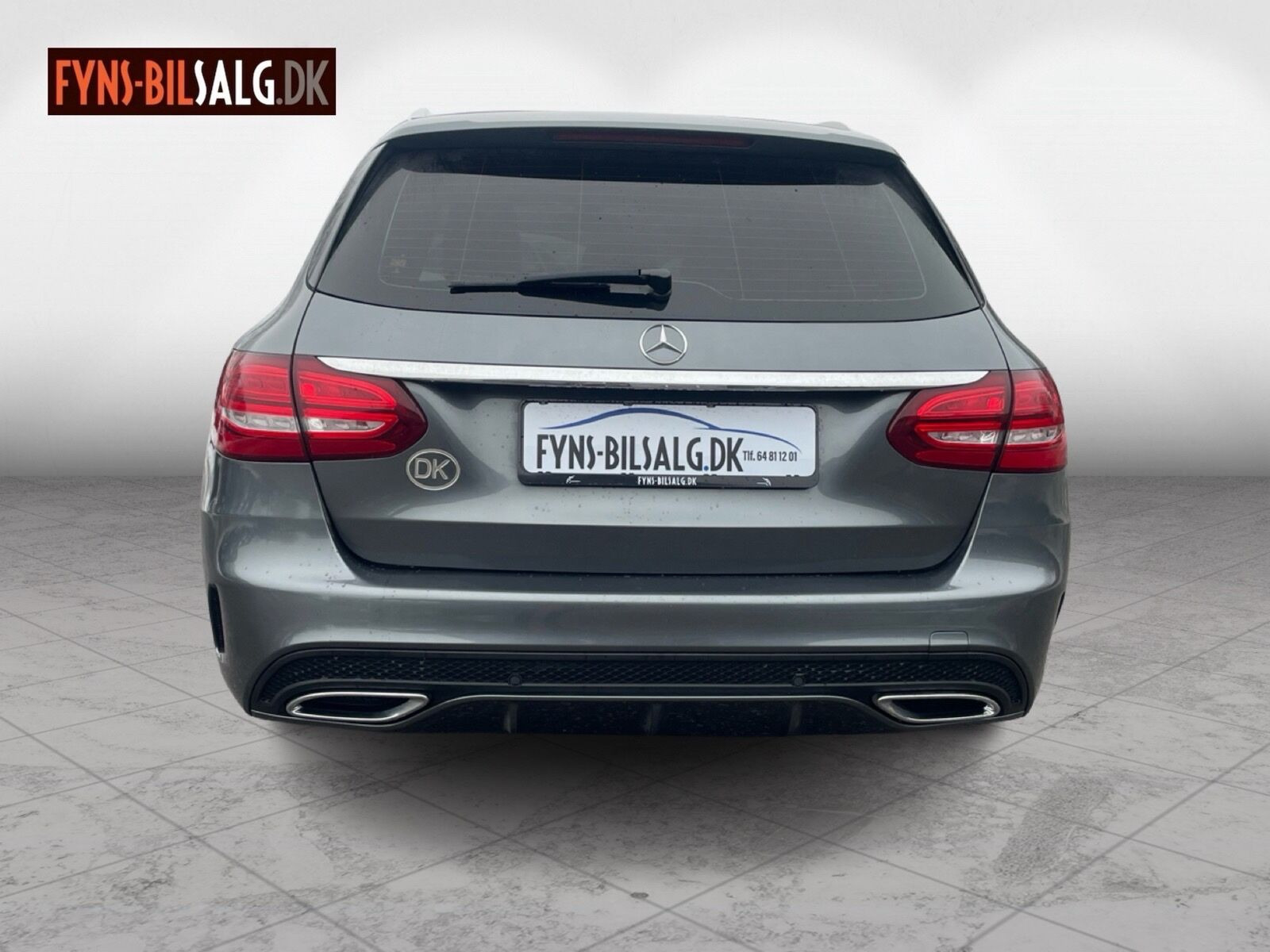 Sort Mercedes C220 d fra 2018
