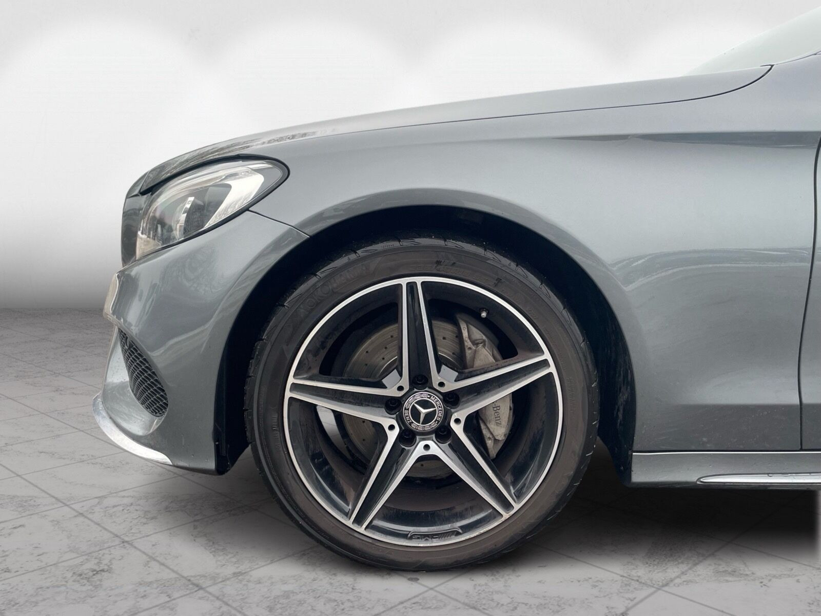 Sort Mercedes C220 d fra 2018