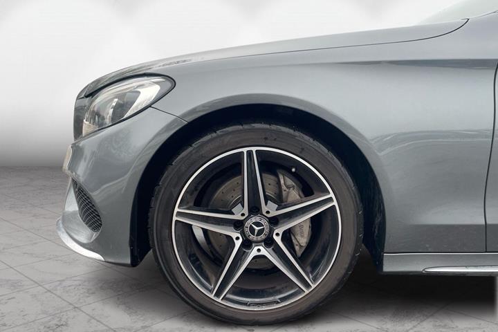 Sort Mercedes C220 d fra 2018