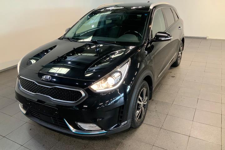 Sort Kia Niro fra 2018 set udefra