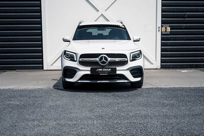 Hvid Mercedes GLB220 d fra 2020