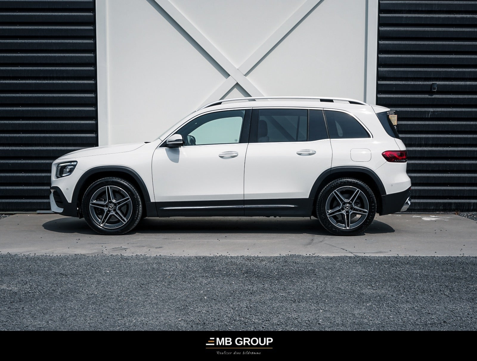 Hvid Mercedes GLB220 d fra 2020