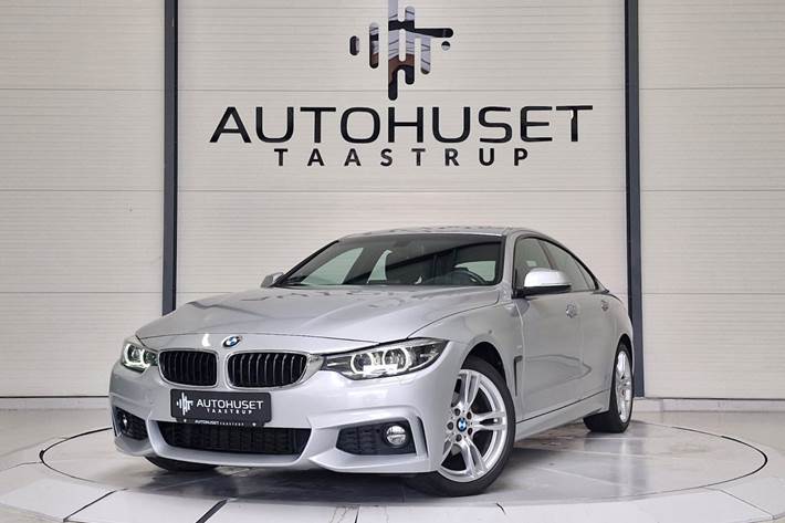 Sølv BMW 420i fra 2019