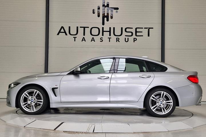 Sølv BMW 420i fra 2019